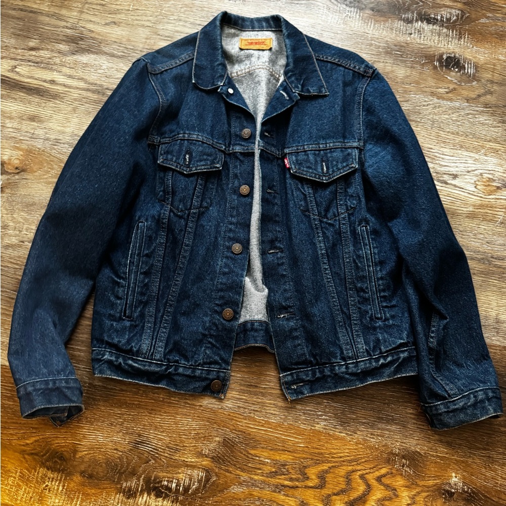 Dark Blue Denim Jacket
